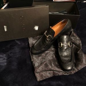 MENS GUCCI HORSEBIT LOAFERS